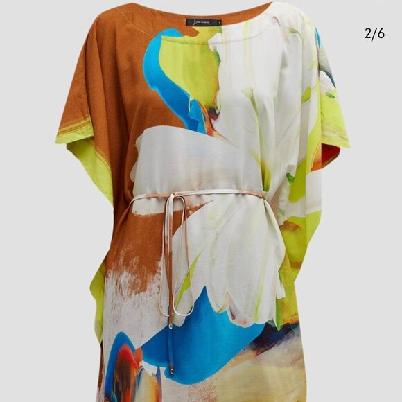 Lenny Niemeyer Bloom Caftan Cover-Up – Size XL – Neiman Marcus Exclusive - Picture 3 of 4